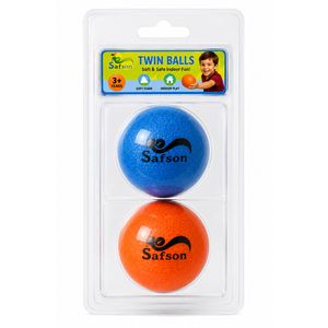Twin Ball Blue & Orange